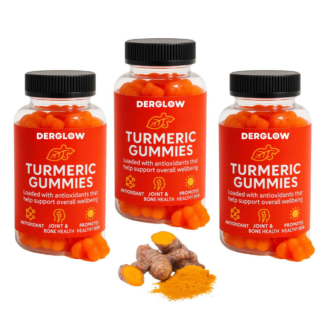 DERGLOW™ TUMERIC GUMMIES (Pack 3)